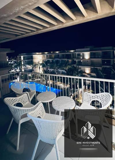 بسعر لن يتكرر شاليه سوبر لوكس بالعفش للبيع في مراسي مارينا ويست الساحل الشمالي-فيو بوول ولوكيشن مميز