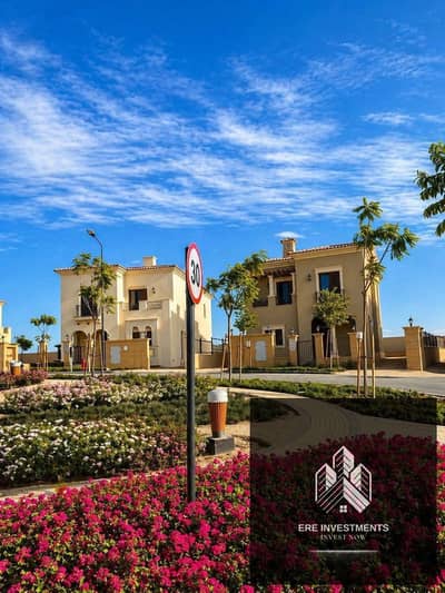بسعر لن يتكرر فيلا مستقله للبيع بسعر خيالي غير مسبق في كومباوند سيتي جيت سفاير -فيو مفتوح ولوكيشن مميز-استلام فوري