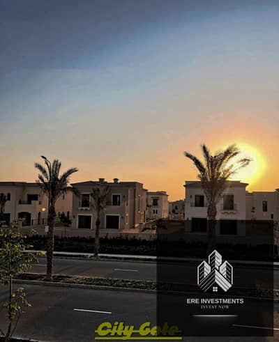 Lowest-priced fully finished first-floor apartment for sale in City Gate (Qatari Diar), Fifth Settlement — with the lowest installments.