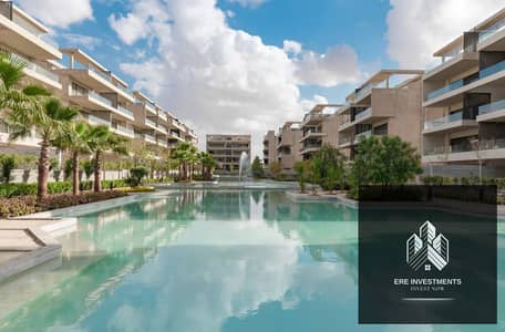 Penthouse for sale ready to move with special view on water feature in Lake View Residence New Cairo