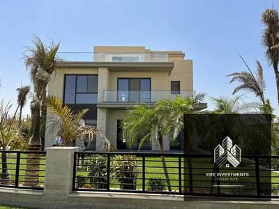 Standalone villa for sale with best view on landscape at the lowest price and very prime location and  in Sodic Villette New Cairo