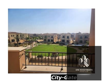 Town House Corner for sale | Ready to move | Open View Greenery | City Gate New Cairo Compound