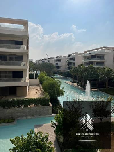 Apartment with Garden for sale Fully finished and Furnished, Ready to move for sale in Lake View Residence New Cairo