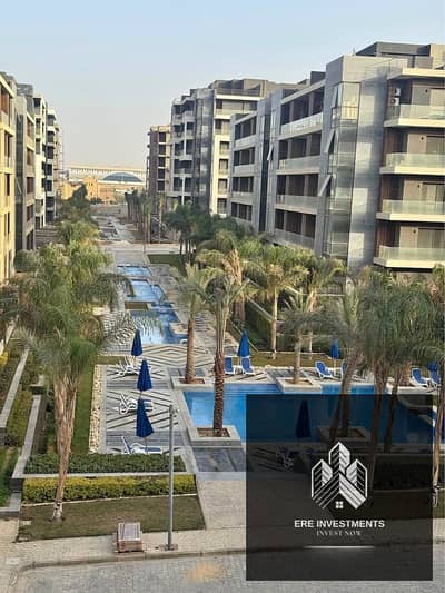Apartment with Garden for sale with best price in market and special view on water feature in El Patio ORO New Cairo Compound