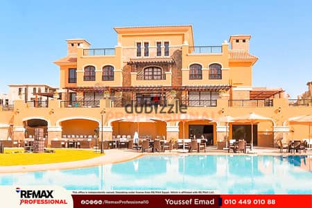 Ready to move villa with open views in Jewar compound King Mariout.