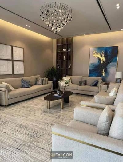 ready to move fully finished apartment in 10y installment in mayan infront of rehab mins from creeck town and swan lake and steighet new cairo