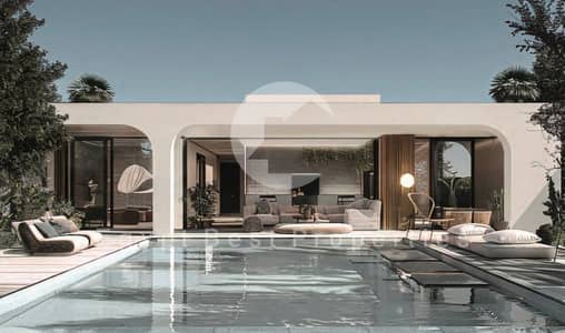 VILLA FREST ROW SEA VIEW WITH FLEXIBLE INSTALLMENTS IN HACIENDA HENEISH BY PALLM HILLS DELIVERY NEXT YEAR 5%DP