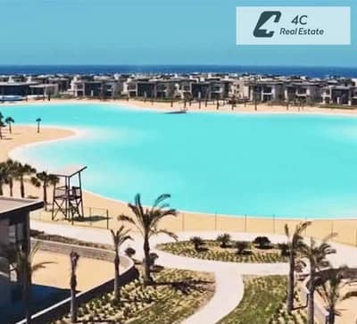 بأقل من سعر الماركت شاليه تشطيب كامل بالفرش Panoramic Pool View ريسيل في أزها كاسترا السخنه بتقسيمه مميزة جاهز للمعاينه و السكن