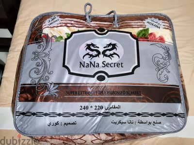 بطانية نانا سيكريت روكسانا 240×220 جديدة