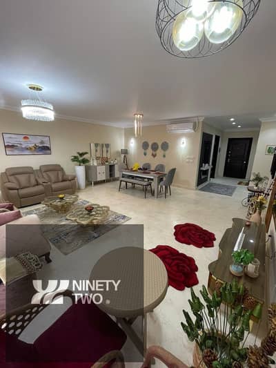 Luxury Furnished Apartment for Long-Term Rent in 90 Avenue, New Cairo | 167 SQM | 2 Master Bedrooms | Guest Toilet | Ultra Super Lux Finished |
