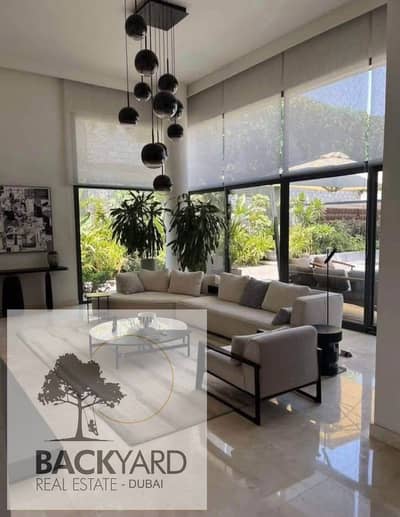 283 sqm super-luxury finished villa, immediate delivery, 32% cash discount, La Vista City, New Cairo, on the Middle Ring Road & Ben Zayed Axis.