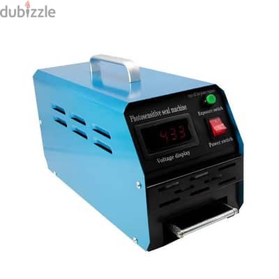 ماكينة طباعة الاختام الفلاش flash stamp جديده بكل مستلزمتها