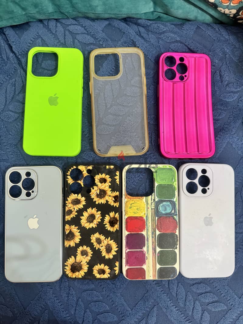7 iPhone 13 Pro Cases – Used Good Condition 1
