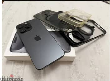 iphone 15 pro max 256 grey titanium/Model M/Battery 86 3