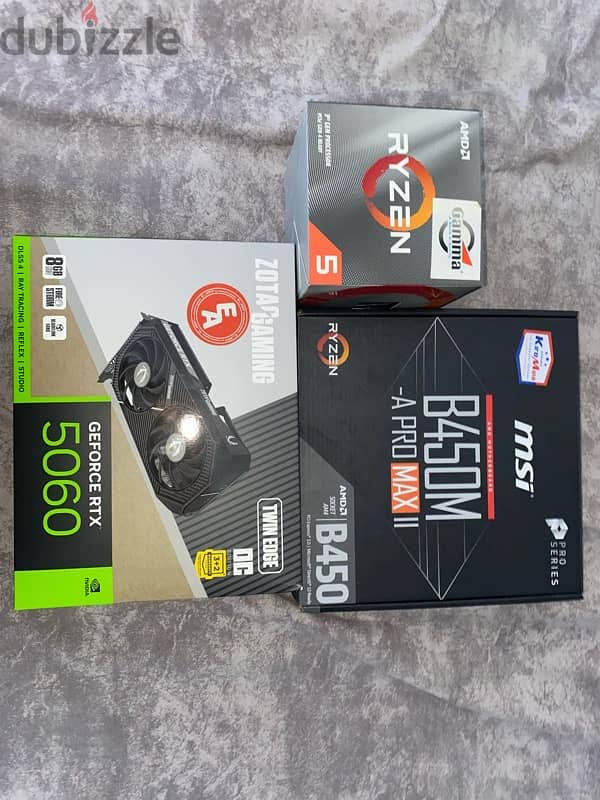 Gaming PC RTX 5060 Ryzen 5 3600 5
