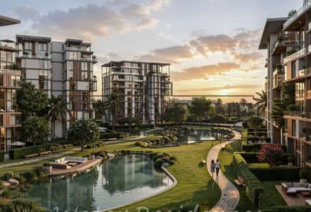 Lowest DP and installments bahary apartment for sale in hyde park new cairo
