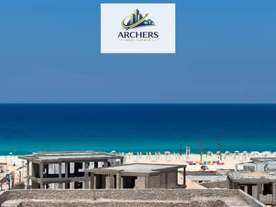 شاليه مفروش Seaview بدون مقدم واقساط علي 10 سنين دوس DOSE اكام الراجحي الساحل الشمالي / North Coast