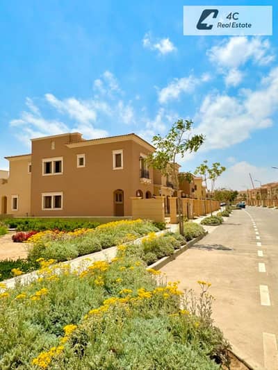 فيلا تاون هاوس بالتقسيط برايم لوكيشن في سيتي جيت القاهره الجديده -فيو لاند سكيب - for sale in city gate new cairo-