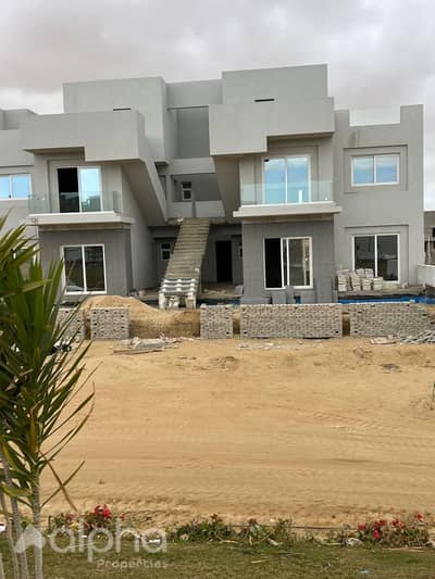 apartment with garden for sale in V levels dunes compound elsheikh zayed