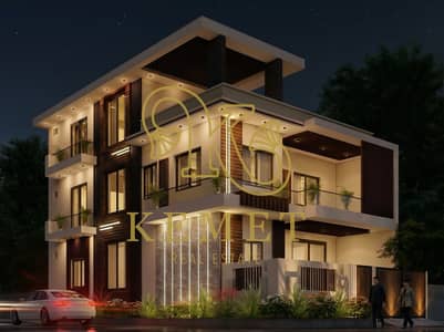 توين هاوس 200 متر بمقدم 2 مليون وقسط شهري 67 الف لمدة 12 سنة فرصة عظيمة جدا للسكن الراقي والاستثمار R8 حي السفارات العاصمة