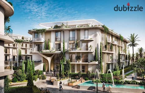 Apartment 173m finished in compound Calma Sheikh Zayed installments a few minutes from Hyper One Al-Thawra Al-Khadra close to compound Koi coy calma zayed elsheikh zayed