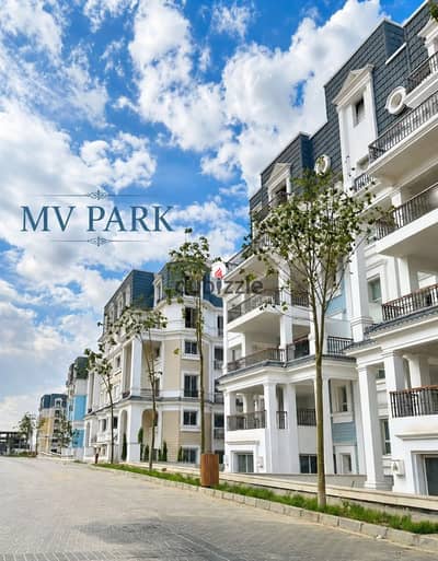 عرض حصري سكاي جاردن كورنر شامل الصيانة والعدادات في مرحلة MV Park، ماونتن فيو آي سيتي,القاهرة الجديدة