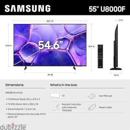 Samsung Smart TV 54.6 Inch – Excellent Condition 2
