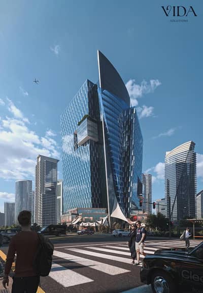 31.5 SQM Commercial Unit for Sale in Downtown New Capital on the Green River Next to the Monorail