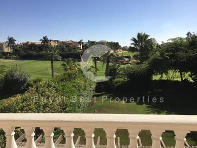 Golf view fully finished semi furnished Twin Villa for sale in Katameya Heights 5th settlement New Cairo
