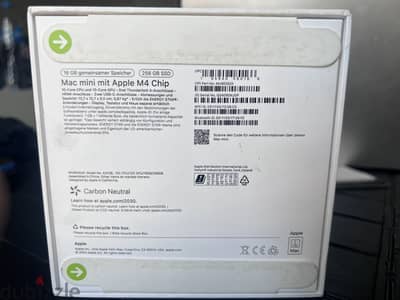 Apple Mac mini M4, 16GB Unified Memory, 256GB SSD