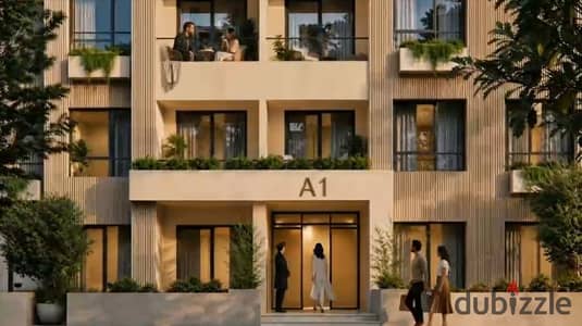 Apartment for sale شقة للبيع غرفتين مساحة مميزة 86 م داخل central gate أكبر كمبوند سكني في اكتوبر بأقل مقدم واطول فترة سداد 6th October