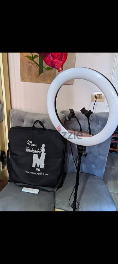 Ring light 100 W  رينج لايت من منة المهندس