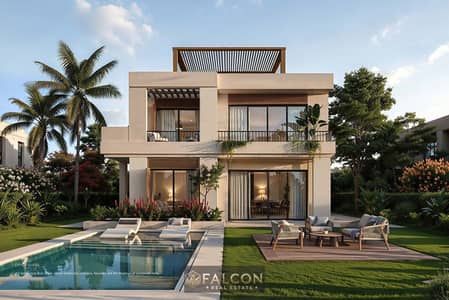 Prime Unit Double View + outdoor Area VIP Finished + ACS Villa 250m for sale in sodic eastville next to mivida gardens villette Eastown