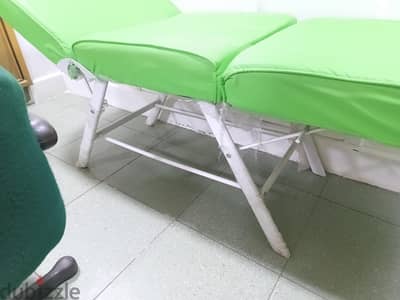 سرير فحص طبي 3 أجزاء جديد زيرو