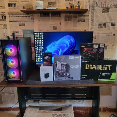 جهاز PC كور i5 جيل 12، رامات 64GB DDR5، جهاز وحش للشغل التقيل