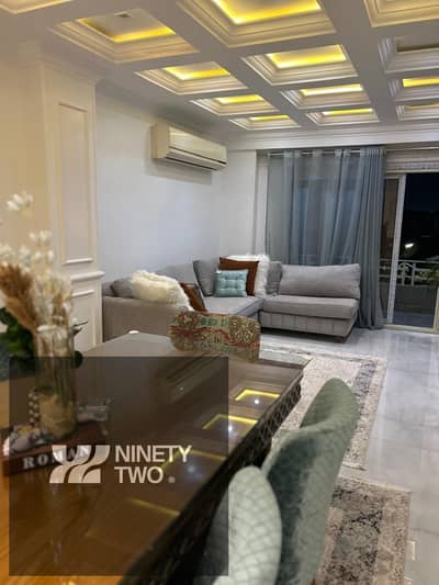 Furnished Apartment for Rent in Galleria Moon Valley, New Cairo | 170 SQM | 3 Bedrooms Including 1 Master | 2 Bathrooms |