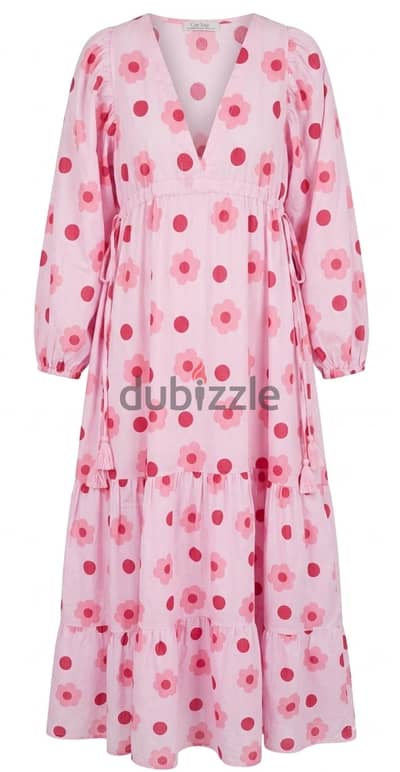 floral pink dress