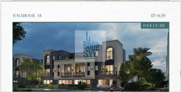 A fully finished (super-lux) townhouse in one of New Cairo's most prestigious developments, boasting a stunning view, available with a 9-year interest