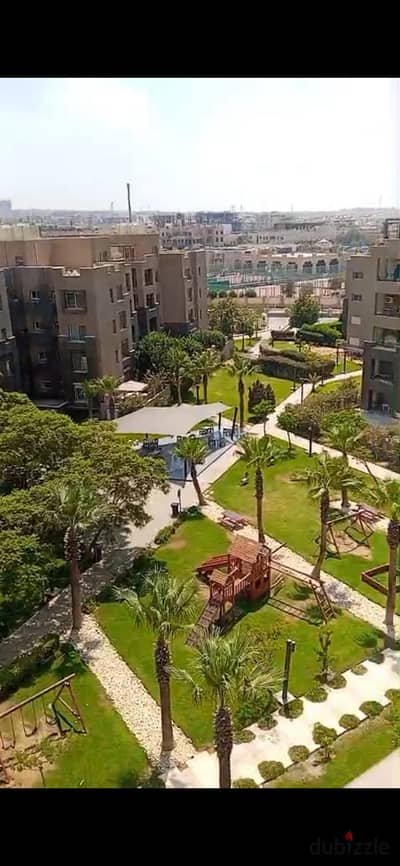 Penthouse for rent in The village compound with kitchen and air conditioning features  garden view and is located next to Point 90 near to the AUC