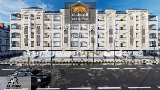 63 sqm Fully Finished Apartment | Al-Hegaz Gate Compound | Pool View | Green Contract