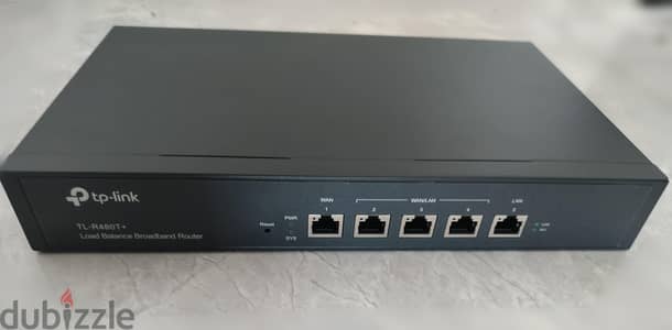 جهاز دمج سرعات روترات النت تي بي لينك tl-r480t+