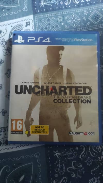 uncharted collection PS4 cd