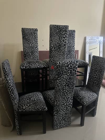 6 chairs for sale