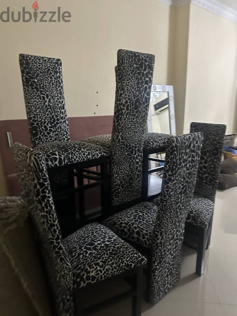 6 chairs for sale 1