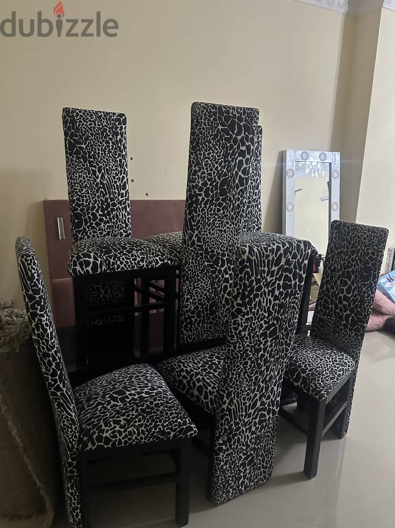 6 chairs for sale 2