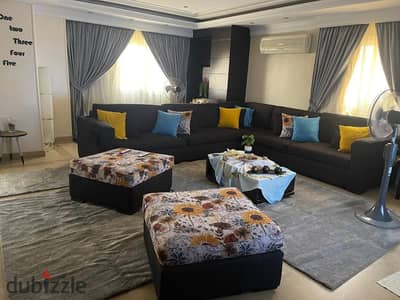 Super Lux Finished Apartment for Sale in Mokattam Area: 180 sq m Net Third Floor 3 Bedrooms 2 Bathrooms Reception Kitchen Marble Floors and HDF in Bed