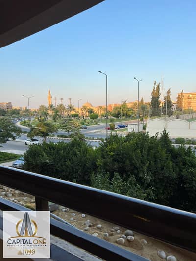 شقة للايجار في مدينه الرحاب بموقع مميز جدا فيو وايد جاردن وتشطيبات خاصه بالكامل