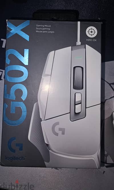 ماوس جيمنج لوجيتك Logitech G502 X Wired | حالة ممتازة (استعمال راقي)