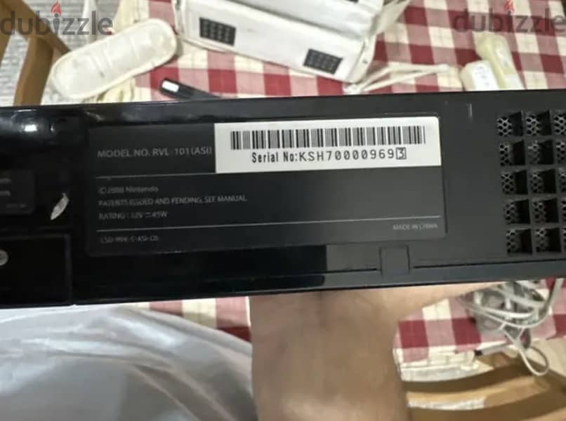 Nintendo wii rvl-101 1