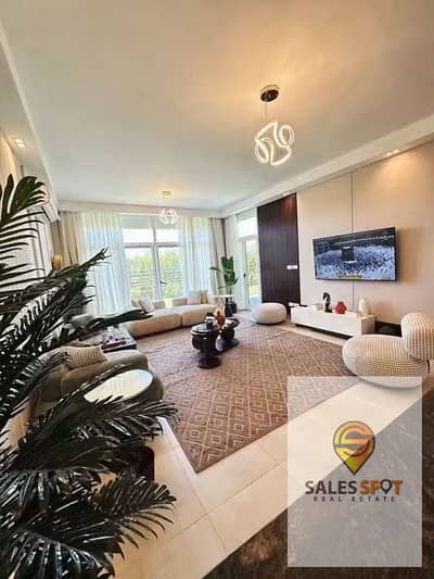 An exceptional opportunity in the New Administrative Capital: a "Super Lux" finished apartment for sale in the New Garden City compound, featuring a p